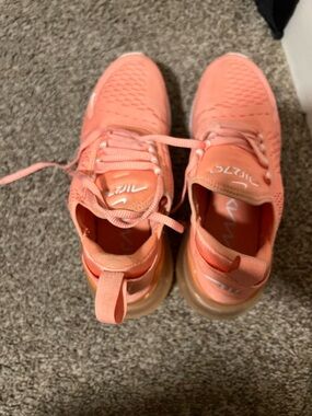 Nike Women's Coral-Orange Air Max Style Sneakers